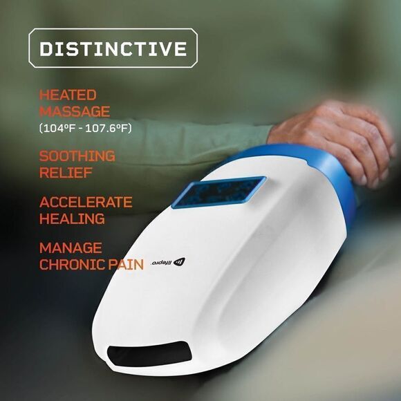 Lifepro Legra Hand Massager - for Arthritis & Carpal Tunnel Relief • White • NIB - Picture 6 of 13